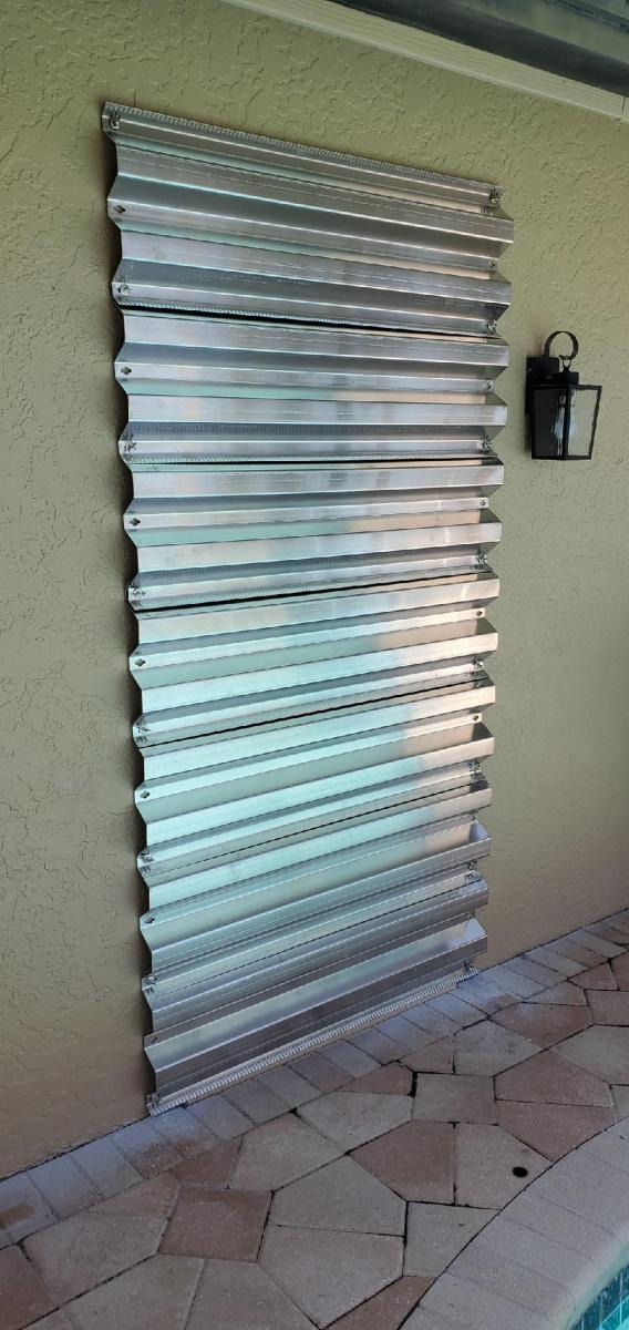 Aluminum Storm Panels - Shutters239