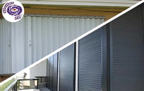 Accordion vs. Roll-Down Storm Shutters